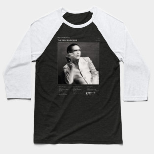 Marilyn Manson - The Pale Emperor Tracklist Album Baseball T-Shirt