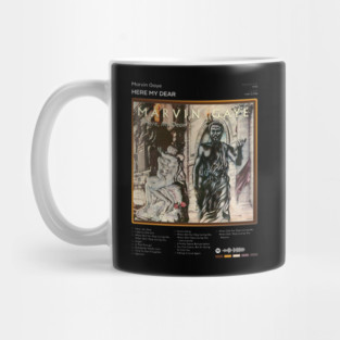 Marvin Gaye - Here My Dear Tracklist Album Mug