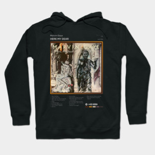 Marvin Gaye - Here My Dear Tracklist Album Hoodie