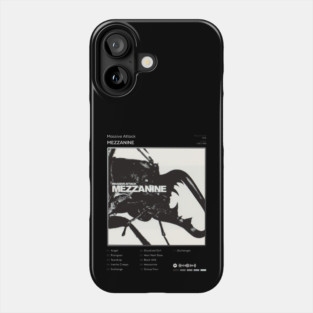 Massive Attack - Mezzanine Tracklist Album Phone Case