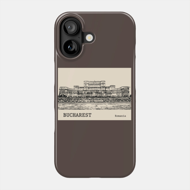 Bucharest Romania Phone Case by Lakeric