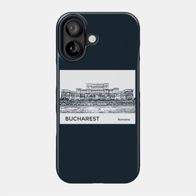 Bucharest Romania Phone Case by Lakeric