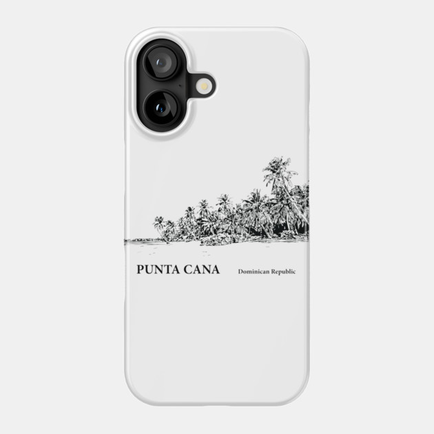 Punta Cana Dominican Republic Phone Case by Lakeric