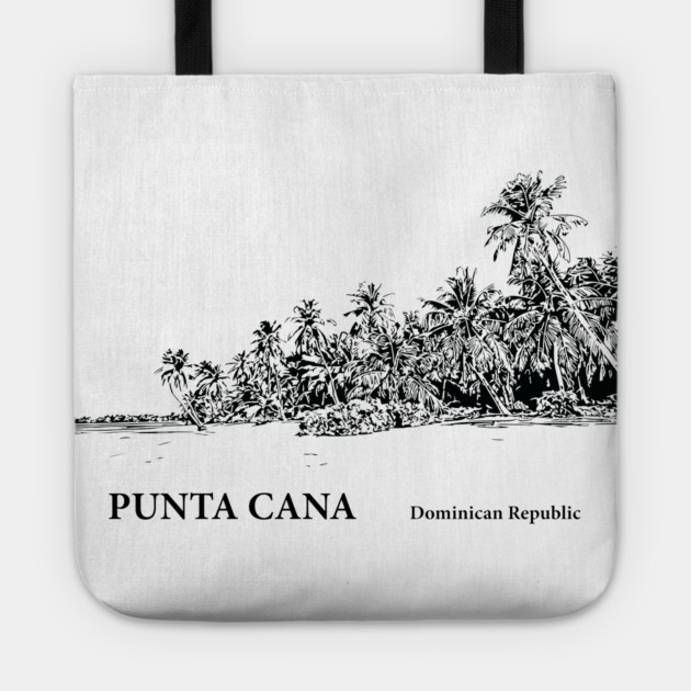 Punta Cana Dominican Republic Tote by Lakeric