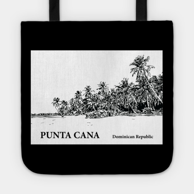 Punta Cana Dominican Republic Tote by Lakeric