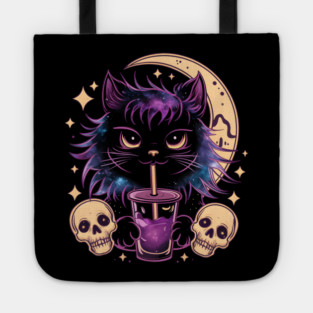 A Cute Kawaii Cat Tote