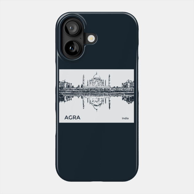 Agra India Phone Case by Lakeric