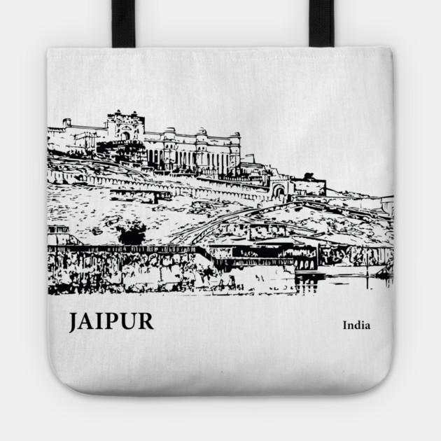 Jaipur India Tote by Lakeric