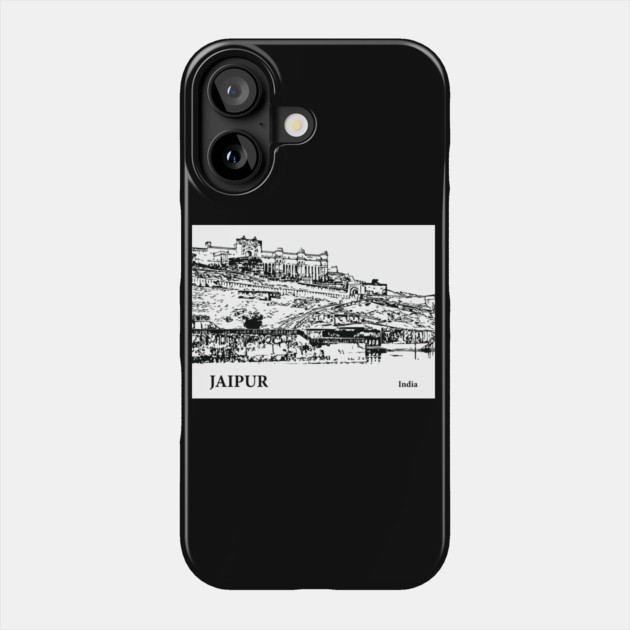 Jaipur India Phone Case by Lakeric