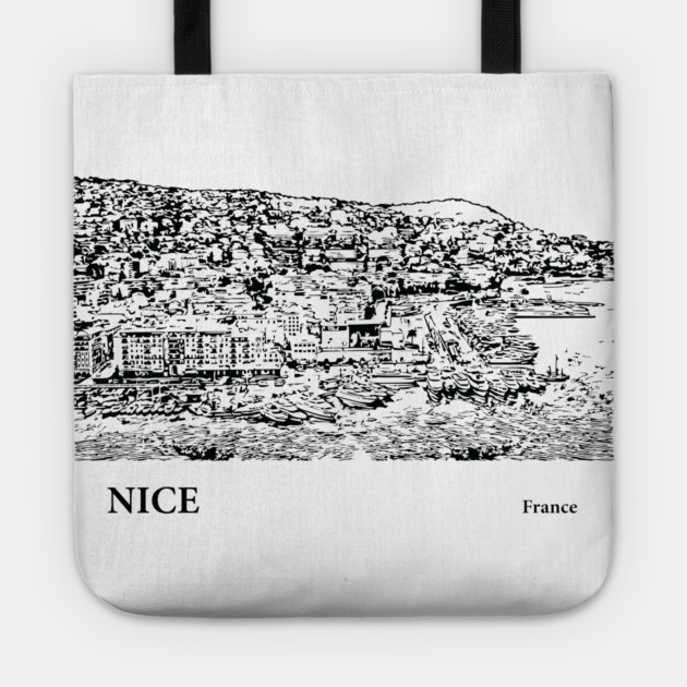 Nice France Tote by Lakeric