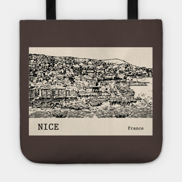Nice France Tote by Lakeric