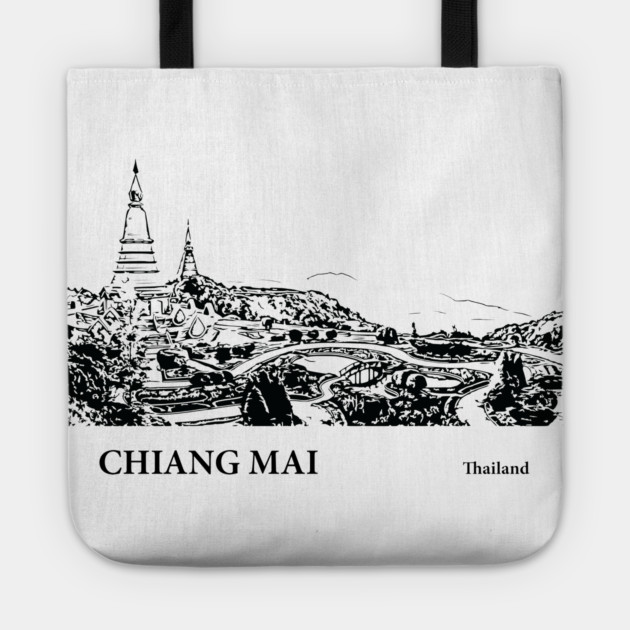 Chiang Mai Thailand Tote by Lakeric