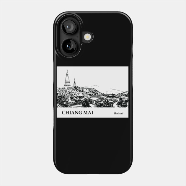 Chiang Mai Thailand Phone Case by Lakeric