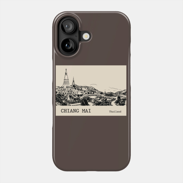Chiang Mai Thailand Phone Case by Lakeric