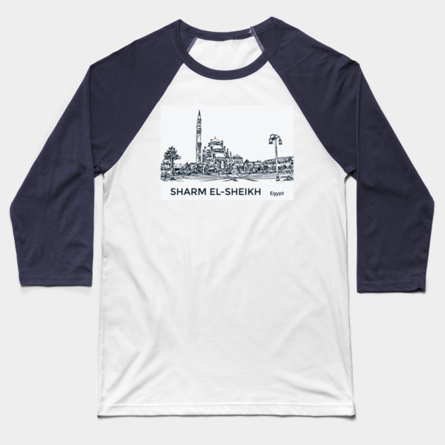 Sharm el-Sheikh Egypt Baseball T-Shirt by Lakeric