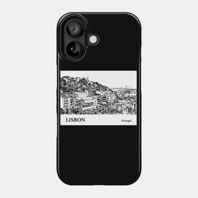 Lisbon Portugal Phone Case by Lakeric