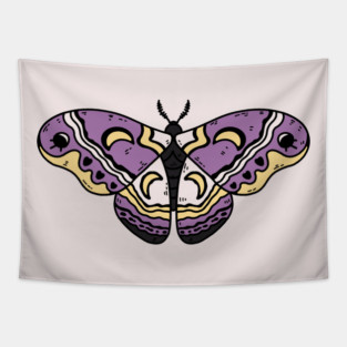 nonbinary moth Tapestry