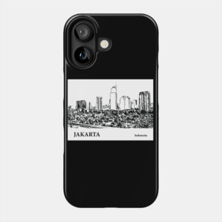 Jakarta Indonesia Phone Case