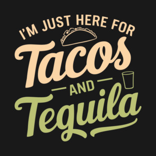 Fiesta Ready Tacos and Tequila Lover T-Shirt