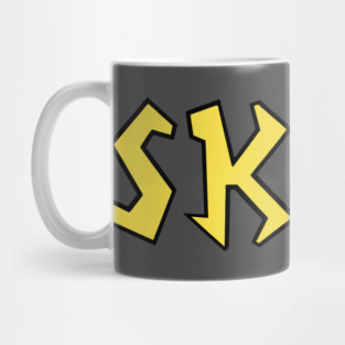 Butt-head Costume Skull T-Shirt Mug