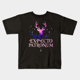 Harry Potter Tribute - Expecto Patronum - HP - Books & Cleverness - Hary Poter Potter Harry Wizard tribute Kids T-Shirt