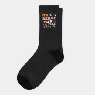 It's Derby 150 Yall 150Th Horse Racing Ky Derby Day Groovy Socks