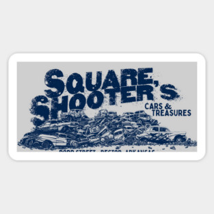 Square Shooter's Sticker