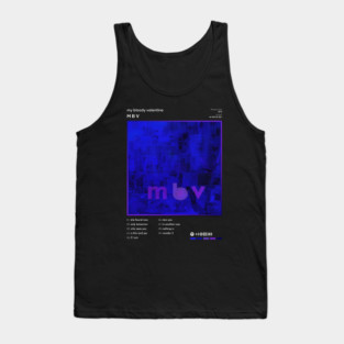 my bloody valentine - m b v Tracklist Album Tank Top