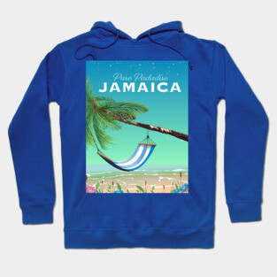 Jamaica Travel poster Hoodie