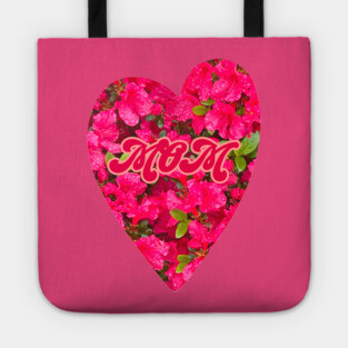 Azalea Mom Heart Tote
