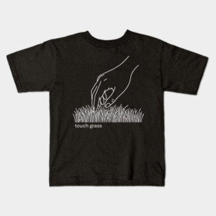 Touch Grass Kids T-Shirt