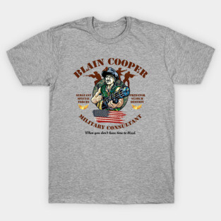 Blain Cooper Military Consultant T-Shirt