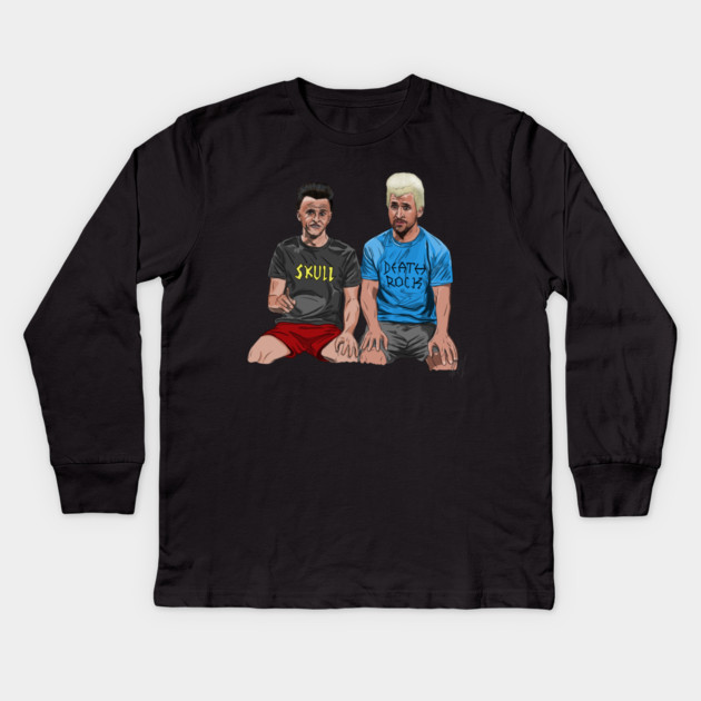 SNL: Who is Beavis & Butthead Kids Long Sleeve T-Shirt by 51Deesigns