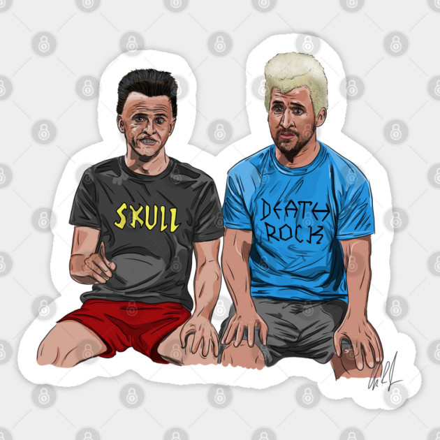 SNL: Who is Beavis & Butthead Sticker by 51Deesigns