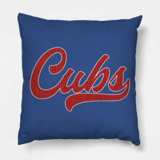Cubs Embroided Pillow