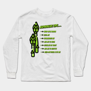 Funny Asparagus Tips Long Sleeve T-Shirt