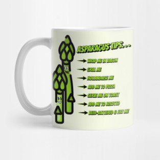Funny Asparagus Tips Mug