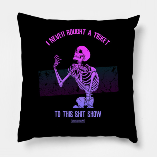 At Least I Don't Recall... Pillow by Tommy Devoid