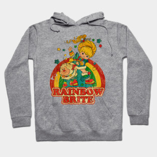 RETRO VINTAGE RAINBOW BRITE Hoodie