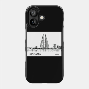 Manama Bahrain Phone Case