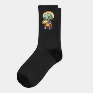 Taco Zombie 1 Socks