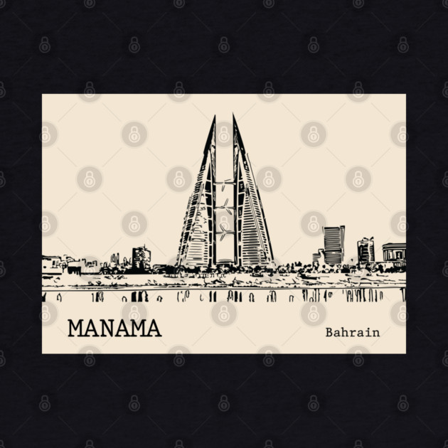 Manama Bahrain by Lakeric