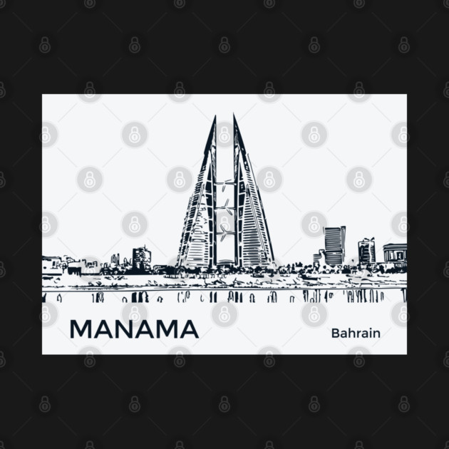 Manama Bahrain by Lakeric