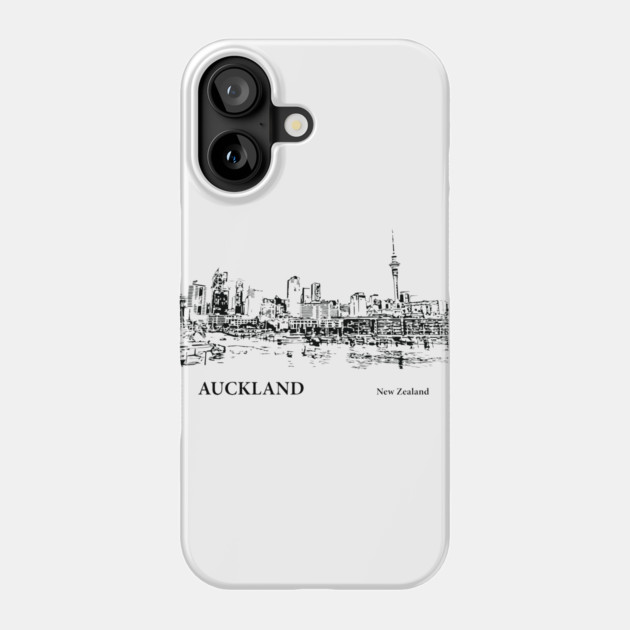 Auckland New Zealand Phone Case by Lakeric