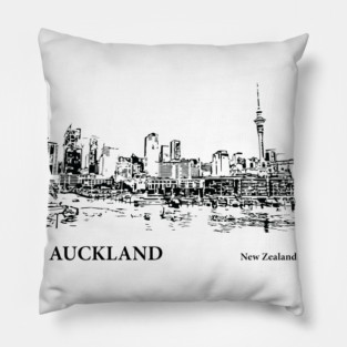 Auckland New Zealand Pillow