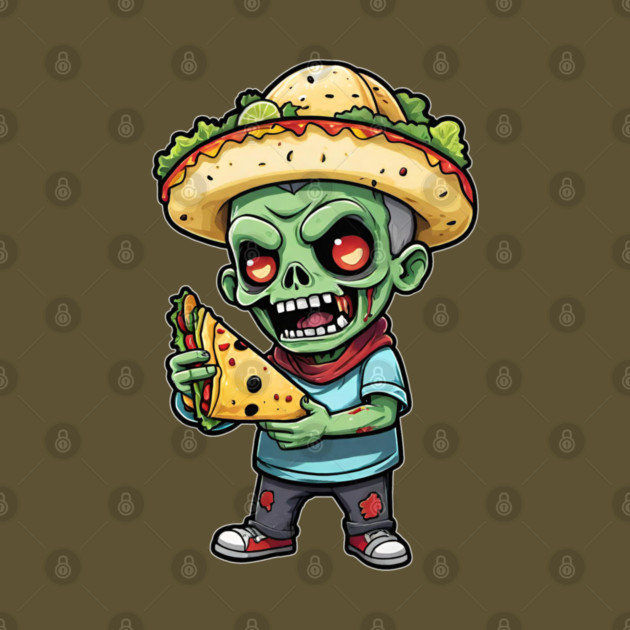 Quesadilla Taco Zombie by Grave Digs