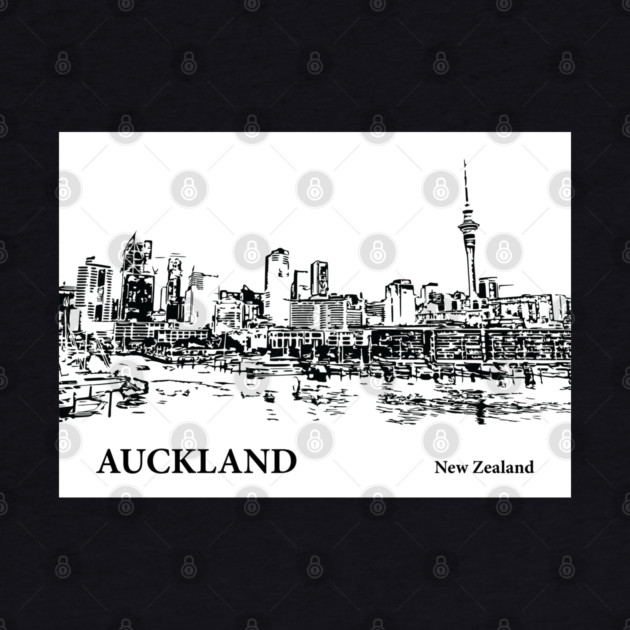 Auckland New Zealand by Lakeric