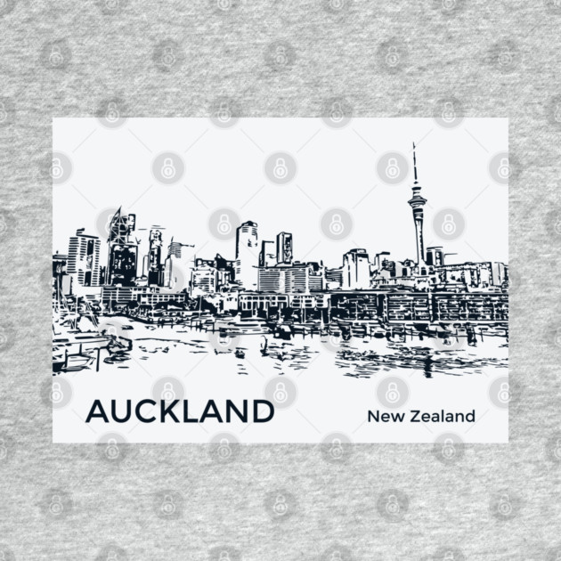 Auckland New Zealand by Lakeric