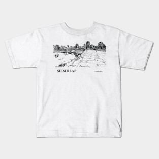 Siem Reap Cambodia Kids T-Shirt