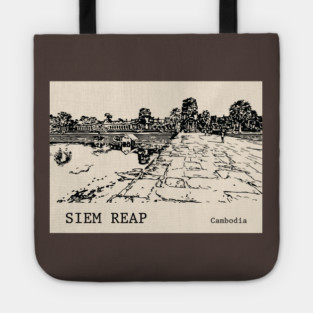Siem Reap Cambodia Tote